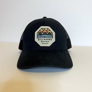 Black Billabong SnapBack Hat